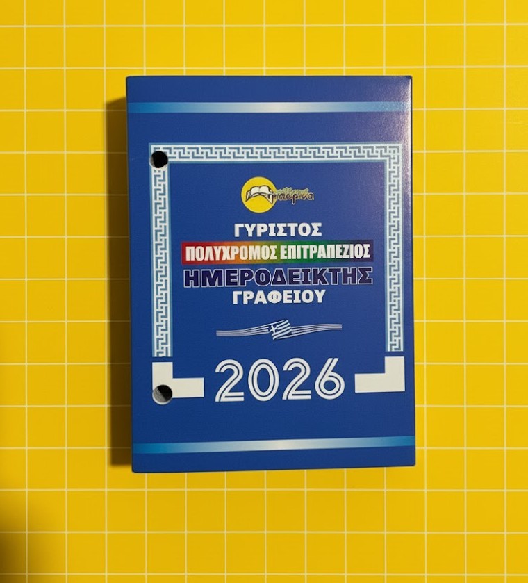 Ημερολόγιο Γυριστό Γραφείου 2026